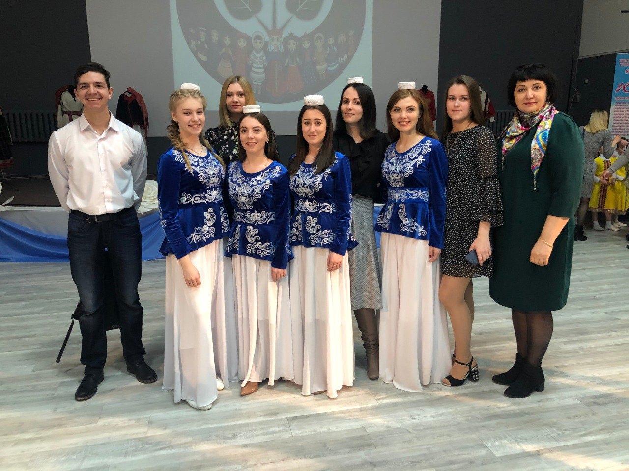 Участие актива автономии в Фестивале национальных культур Мы вместе!
